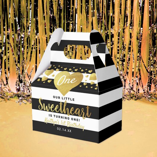 Little Sweetheart Valentine's Day Any Age Birthday Bedankdoosjes