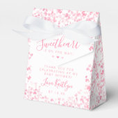 Little Sweetheart Valentine's Day Baby Shower Bedankdoosjes (Voorkant Zijde)