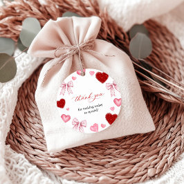 Little Sweetheart Valentines Day Baby Shower Bedankjes Labels