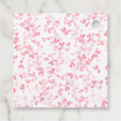 Little Sweetheart Valentine's Day Baby Shower Bedankjes Labels (Achterkant)