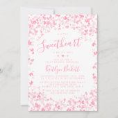 Little Sweetheart Valentine's Day Baby Shower Kaart (Voorkant)