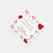 Little Sweetheart Valentines Day Baby Shower Servet (Hoek)