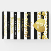 Little Sweetheart Valentine's Day Baby Shower Spandoek (Horizontaal)