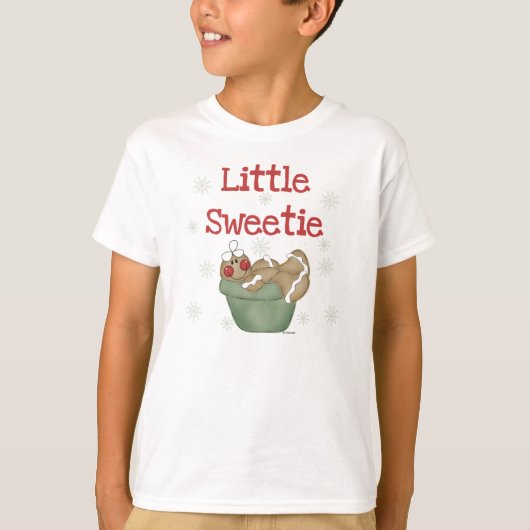 Little Sweetie Christmas T-shirt (Voorkant)