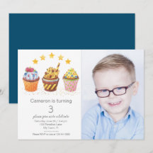 Little Sweetie Cupcakes Foto Verjaardagsfeestje