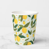 Little Sweetie Lemon verjaardag Papieren Bekers (Achterkant)