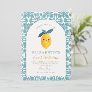 Little Sweetie Lemon wordt een verjaardag Kaart