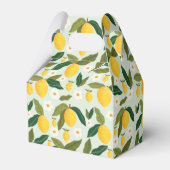 Little Sweetie Yellow Lemon Baby shower Bedankdoosjes (Achterkant)