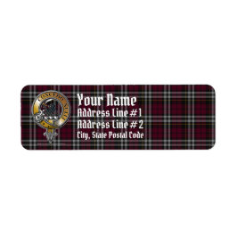 Little Tartan & Badge Etiket