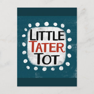 Little Tater tot Briefkaart