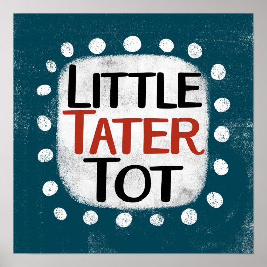 Little Tater tot Poster muurkunst (Voorkant)