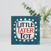 Little Tater tot Wenskaart Kaart (Staand voorkant)