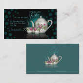 Little Tea Pot Cafe Shop Visitekaartje (Voorkant / Achterkant)