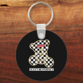 Little Teddy Bear Sorry I Can't Be Perfect Sleutelhanger (Voorkant)