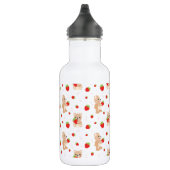 Little teddy bear with strawberry waterfles  (Rechts)