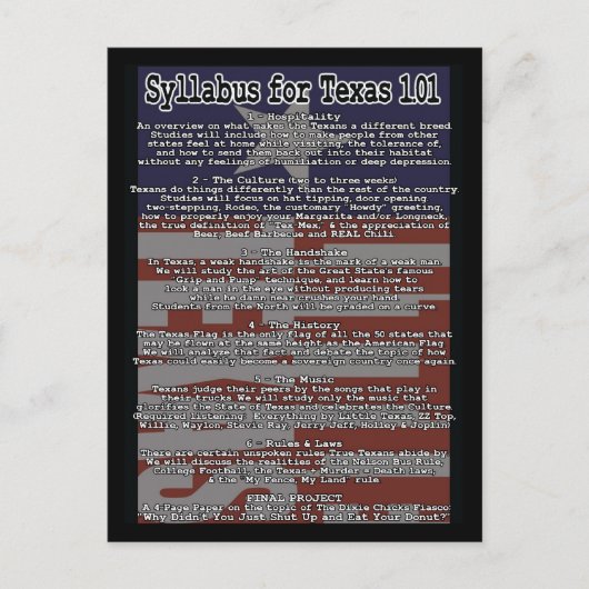 Little Texas 1.01 Briefkaart (Voorkant)