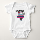 Little Texas Girl Serape Romper (Voorkant)