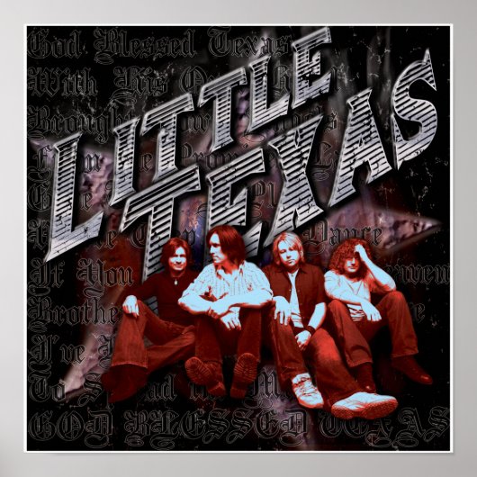 Little Texas Hippie Poster (Voorkant)