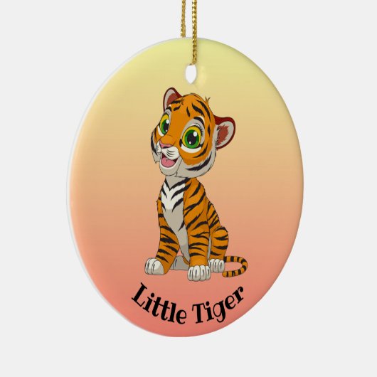 Little Tiger Design Ornament (Rechts)