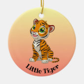 Little Tiger Design Ornament (Voorkant)
