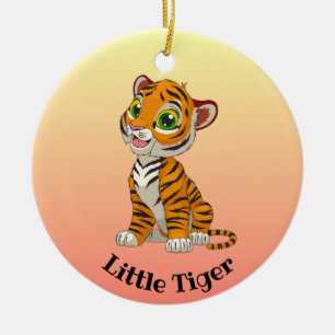Little Tiger Design Ornament