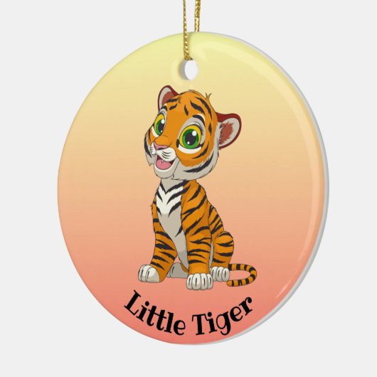 Little Tiger Design Ornament (Links)