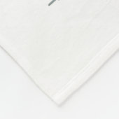 Little Tiger gepersonaliseerd Fleece Deken (Hoek)