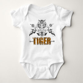 Little Tiger  tijger print baby Shirt