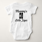 Little Tiger  tijger print baby Shirt (Achterkant)