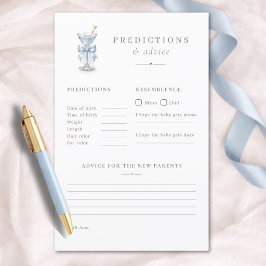 Little Tini Baby Shower Voorspellingen & Advieskaa