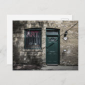 Little Tiny Street No 11 Kleurversie Briefkaart (Voorkant / Achterkant)