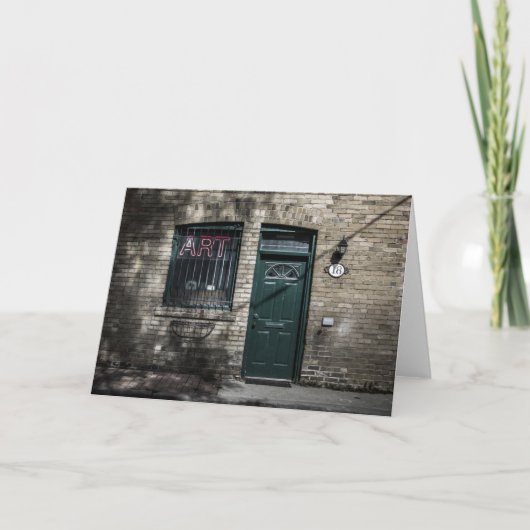 Little Tiny Street No 11 Kleurversie Kaart (Voorkant)