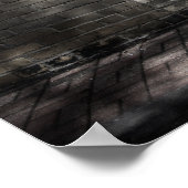 Little Tiny Street No 11 Kleurversie Poster (Hoek)