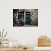 Little Tiny Street No 11 Kleurversie Poster (Keuken)