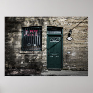 Little Tiny Street No 11 Kleurversie Poster