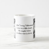 Little Tommy Tittlemouse Nursery Rhyme Koffiemok (Center)