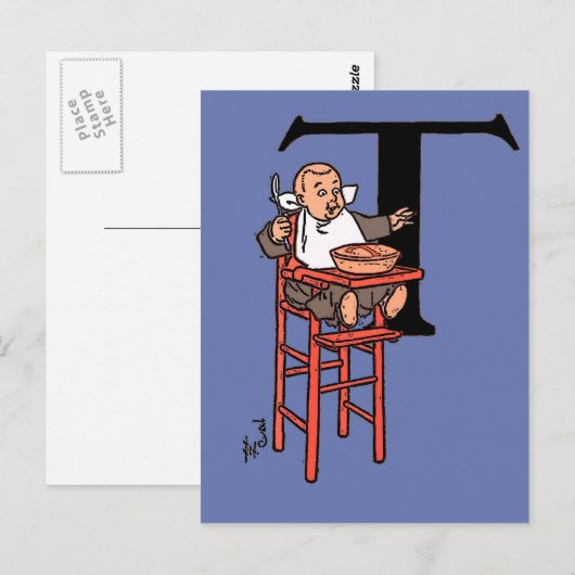 Little Tommy Tucker Briefkaart (Voorkant / Achterkant)