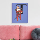 Little Tommy Tucker Canvas Afdruk (Insitu (Woonkamer))