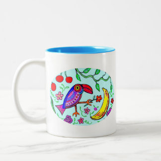 Little Toucan-Mok Tweekleurige Koffiemok