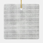 Little Town Bethlehem Bladmuziek Kerstmis Keramisch Ornament (Achterkant)