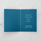 Little Town Christmas Feestdagen Kaart (Binnen)