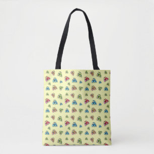 Little Tractors Canvas tas, Lemon Tote Bag