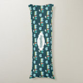 Little Train Cotton Body Pillow ( 20 x 54 inch) Lichaamskussen (Voorkant Verticaal)