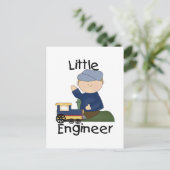 Little Train Engineer T-shirts en cadeautjes Briefkaart (Staand voorkant)