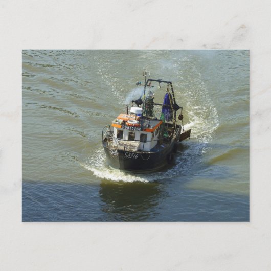 Little Trawler, Cardiff Bay Harbour Briefkaart (Voorkant)