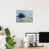 Little Trawler, Cardiff Bay Harbour Poster (Thuiskantoor)