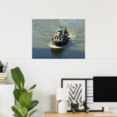 Little Trawler, Cardiff Bay Harbour Poster (Thuiskantoor)