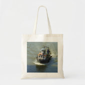 Little Trawler, Cardiff Bay Harbour Tote Bag (Voorkant)