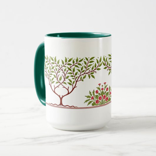 Little Tree-fries voor William Morris Mok (Voorkant links)
