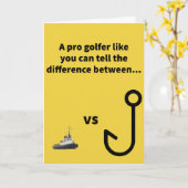 Little Tug vs Big Hook Golf Kaart (Gele Bloem)